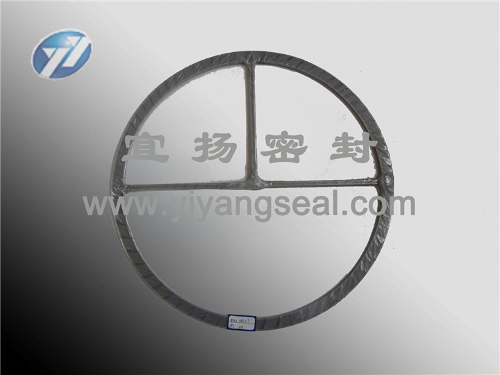 Metallic spiral wound gasket